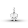 Thumbnail Image 0 of PANDORA Necklace Charm Fan of Love Sterling Silver - No Returns or Exchanges