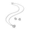 Thumbnail Image 1 of PANDORA Gift Set Flourishing Hearts Sterling Silver