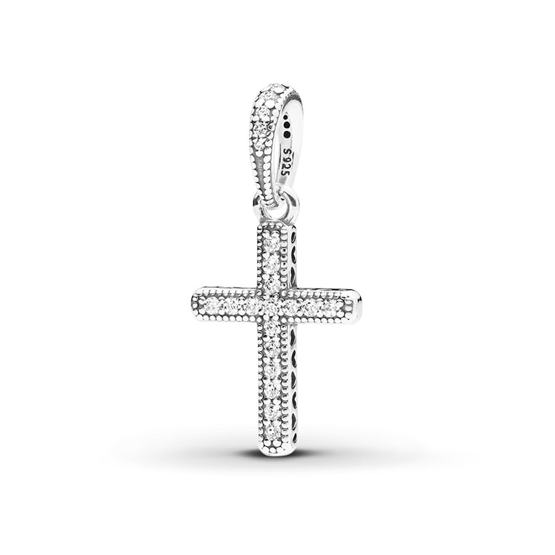 Main Image 1 of PANDORA Pendant Classic Cross Sterling Silver