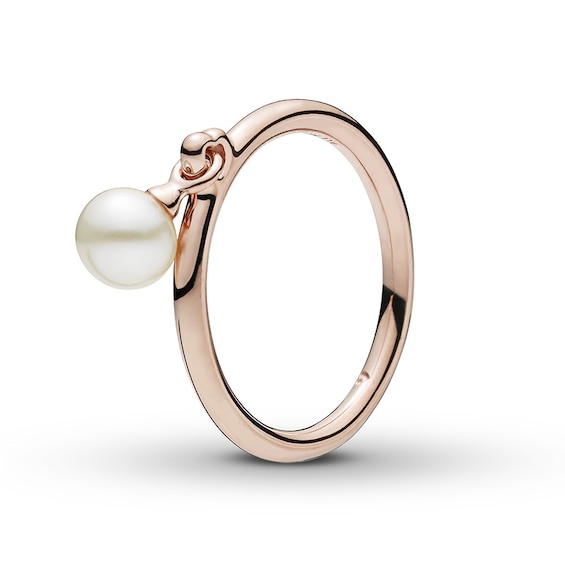 Jared Pandora Rose Ring Contemporary Pearl