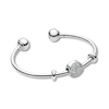 Thumbnail Image 2 of PANDORA Open Bangle Gift Set Wintry Holiday Sterling Silver - No Returns or Exchanges