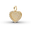 Thumbnail Image 1 of PANDORA Shine Pendant Honeycomb Lace St. Silver/18K Gold-Plated