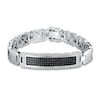 Thumbnail Image 1 of Men's Bracelet 1 1/3 ct tw Diamonds Sterling Silver