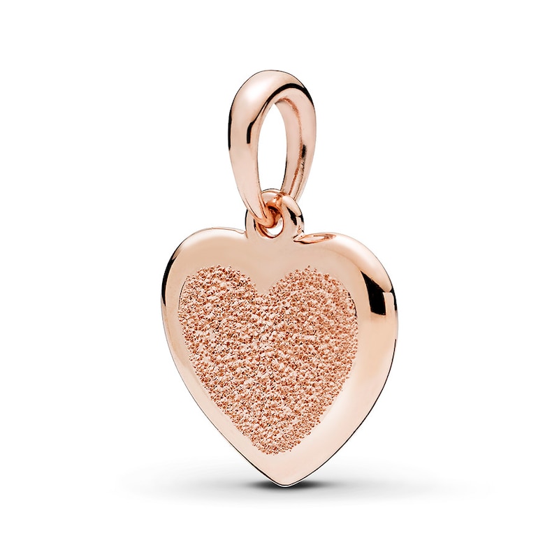 Main Image 1 of PANDORA Rose Pendant Matte Brilliance Heart