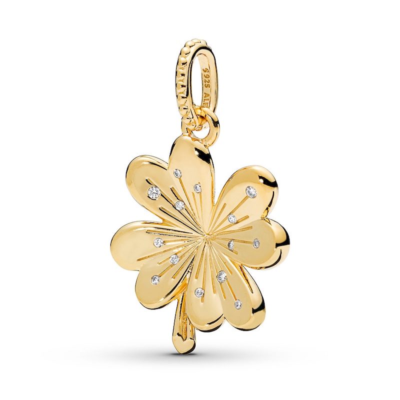 PANDORA Shine Pendant Lucky Four-Leaf Clover