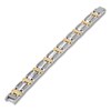 Thumbnail Image 2 of Men's Diamond Bracelet 3/8 ct tw Stainless Steel/Ion-Plating