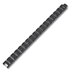 Thumbnail Image 2 of Men's Black Diamond Bracelet 1 ct tw Round Stainless Steel 8.5"