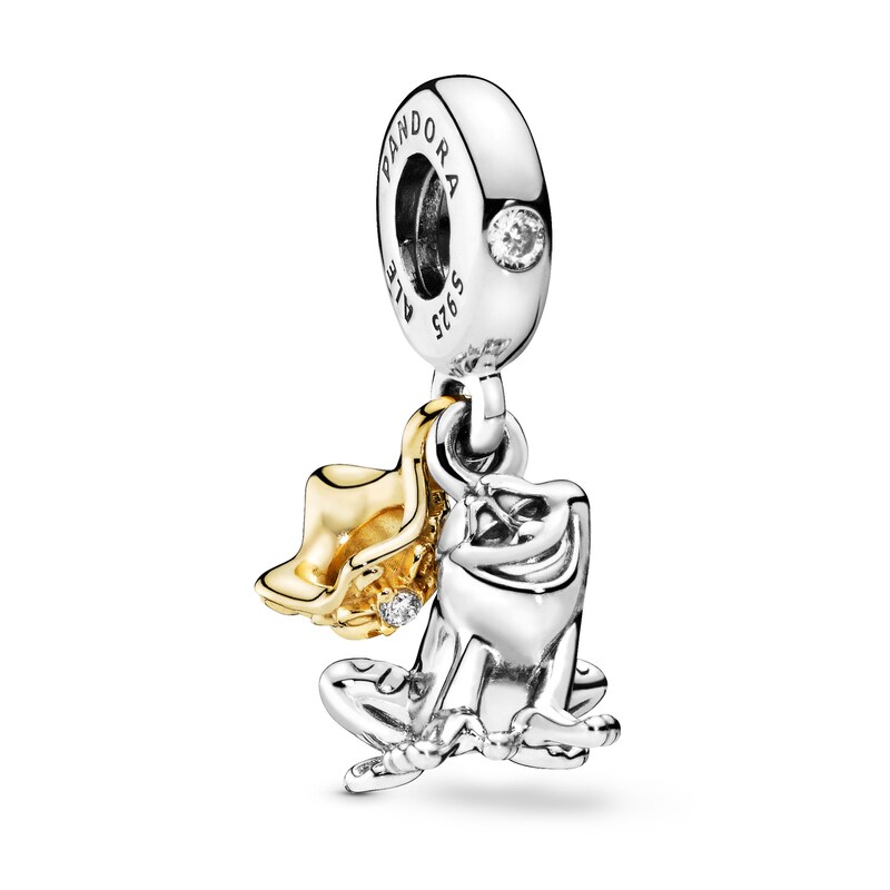 Pandora Disney Tiana Frog Charm Cz St Silver 18k Gold Plated No Returns Or Exchanges Jared Pandora Disney Tiana Frog Charm Cz St Silver 18k Gold Plated No Returns Or Exchanges Jared