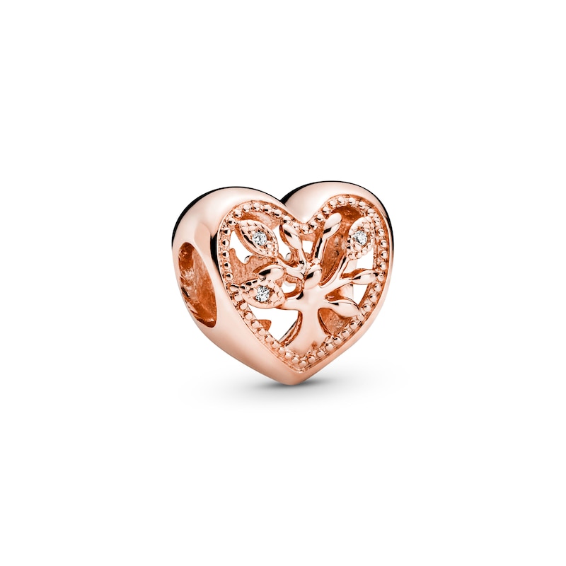 Main Image 1 of PANDORA Rose Openwork Family Tree Charm CZ