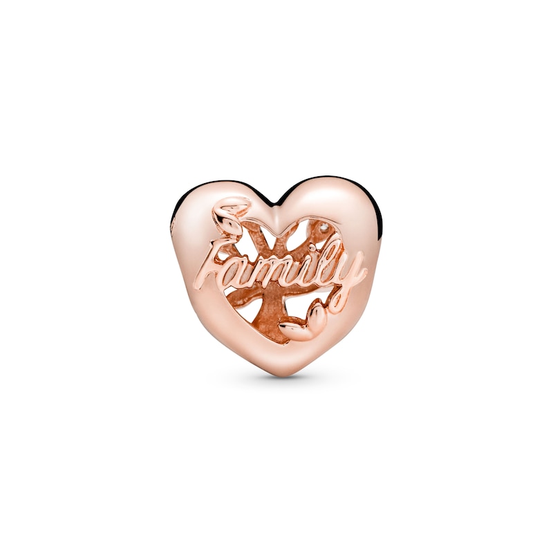 Main Image 2 of PANDORA Rose Openwork Family Tree Charm CZ