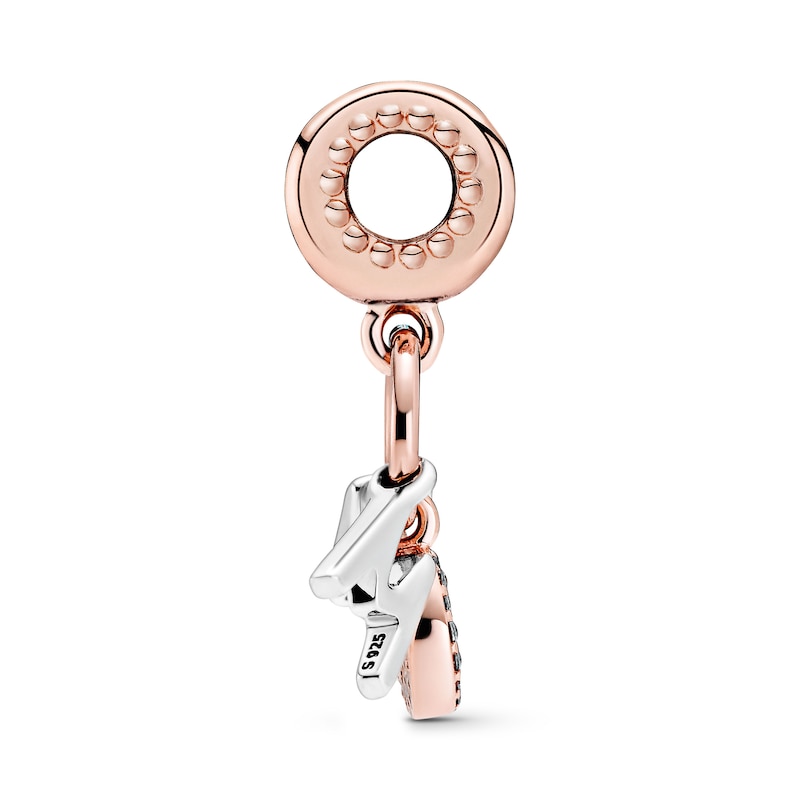 Main Image 3 of PANDORA Rose Mom Letters Charm CZ