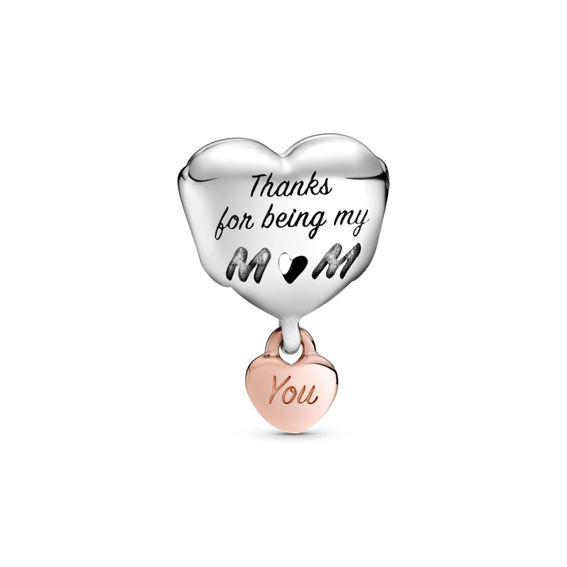 Main Image 2 of PANDORA Rose Love U Mom Infinity Heart Charm