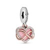 Thumbnail Image 1 of PANDORA Rose Sparkling infinity Heart Charm Sterling Silver
