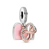 Thumbnail Image 3 of PANDORA Rose Sparkling infinity Heart Charm Sterling Silver