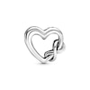 Thumbnail Image 2 of PANDORA Love U Mom Infinity Heart Charm Sterling Silver