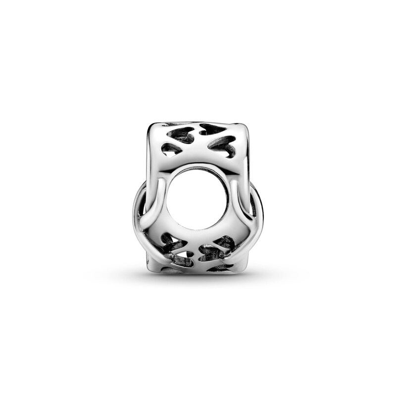 Main Image 3 of PANDORA Love U Mom Infinity Heart Charm Sterling Silver