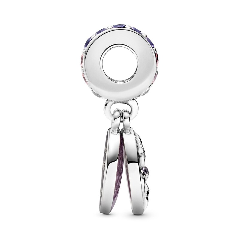 Main Image 3 of PANDORA Glittering Hearts & Stars Charm CZ Sterling Silver