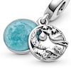 Thumbnail Image 4 of PANDORA Stork & Twinkling Stars Enamel Charm Sterling Silver