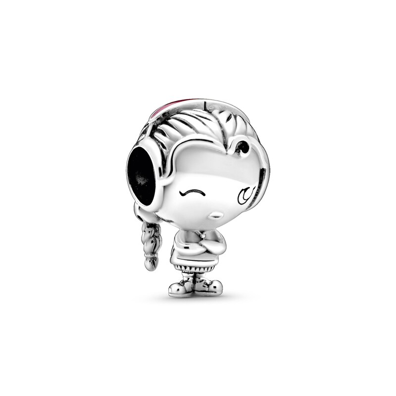 Main Image 1 of PANDORA Girl Teenager Enamel Charm Sterling Silver