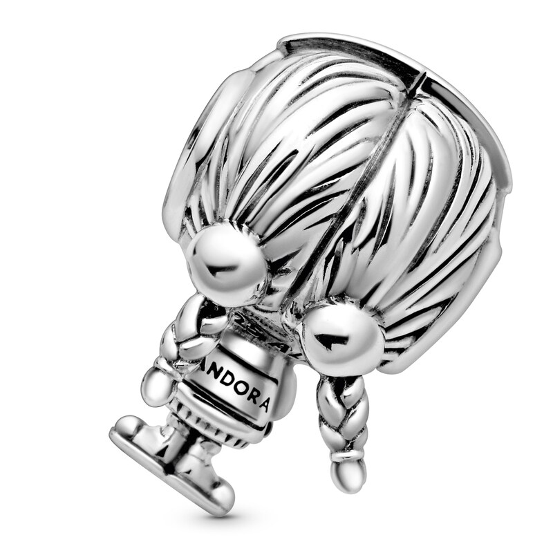 Main Image 4 of PANDORA Girl Teenager Enamel Charm Sterling Silver