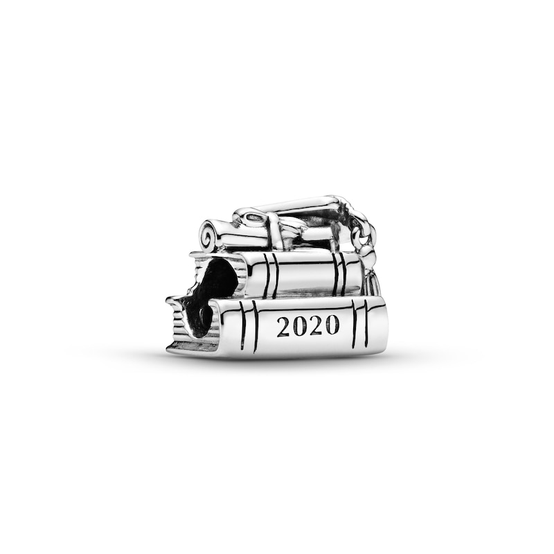 Main Image 1 of PANDORA 2020 Graduation Books Charm Sterling Silver