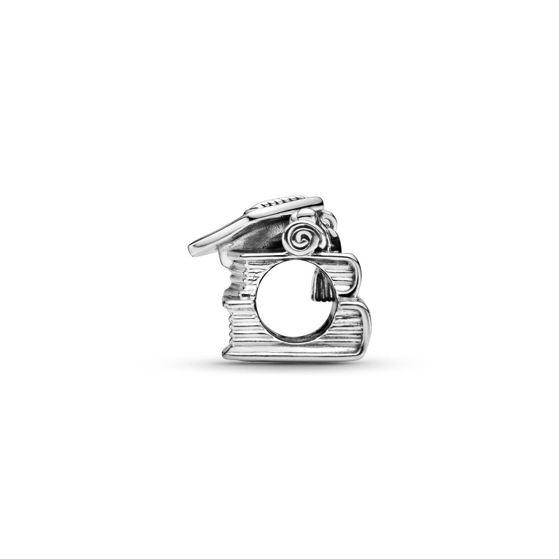 Main Image 3 of PANDORA 2020 Graduation Books Charm Sterling Silver