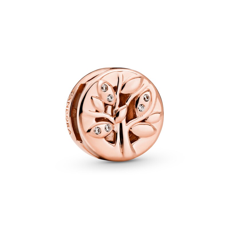 Main Image 1 of PANDORA Rose Reflexions Sparkling Family Tree Charm