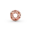Thumbnail Image 3 of PANDORA Rose Openwork Woven Infinity Charm