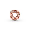 Thumbnail Image 2 of PANDORA Rose Openwork Woven Infinity Charm