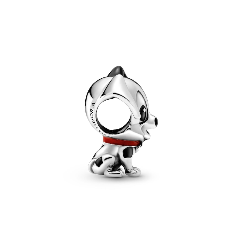 Main Image 3 of PANDORA Disney 101 Dalmatians Patch Charm Sterling Silver
