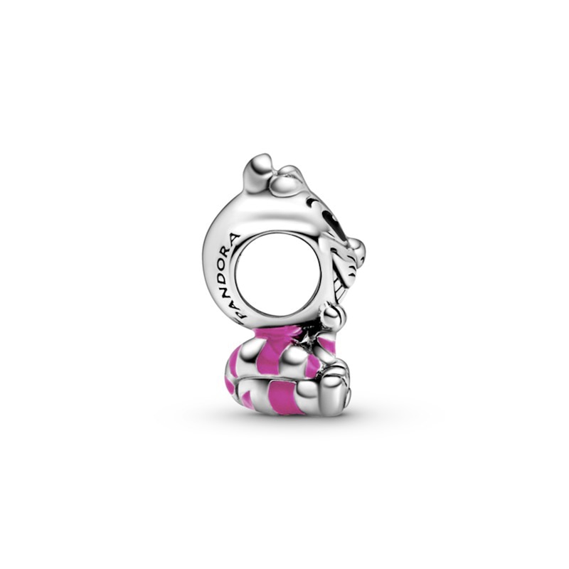 Main Image 3 of PANDORA Disney Alice in Wonderland Cheshire Cat Charm Enamel Sterling Silver