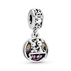 Thumbnail Image 1 of PANDORA Disney Mickey Mouse & Minnie Mouse Happily Ever After Dangle Charm Sterling Silver