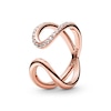 Thumbnail Image 1 of PANDORA Rose Wrapped Open Infinity Ring