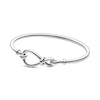 Thumbnail Image 1 of PANDORA Infinity Knot Bangle Sterling Silver 6.9"