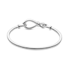 Thumbnail Image 2 of PANDORA Infinity Knot Bangle Sterling Silver 6.9"