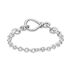 Thumbnail Image 2 of PANDORA Chunky Infinity Knot Bracelet Sterling Silver 7.9"