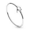 Thumbnail Image 3 of PANDORA Infinity Heart Bangle Sterling Silver 8.3"