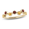 Thumbnail Image 1 of Juliette Maison Natural Garnet & Natural Citrine Ring 10K Yellow Gold