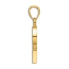 Thumbnail Image 2 of Initial S Necklace 14K Yellow Gold 18"