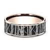 Thumbnail Image 2 of Men's Birch Wedding Band Titanium/14K Rose Gold 7.5mm