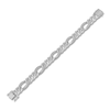 Thumbnail Image 2 of Men's Diamond Cuban Link Bracelet 1-1/2 ct tw Round 14K White Gold 8.5"