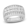 Thumbnail Image 1 of Men's Diamond Ring 2 ct tw Round 14K White Gold