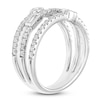 Thumbnail Image 2 of Diamond Stackable Ring 3/4 ct tw Round/Baguette/Pear/Oval 14K White Gold