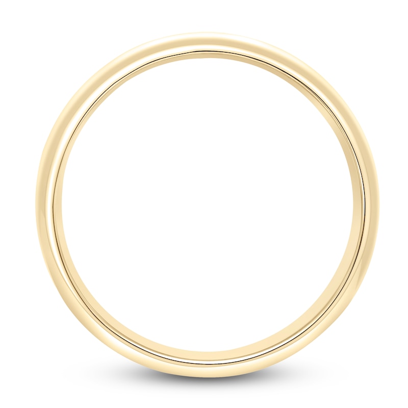 Main Image 3 of High-Polish Wedding Band 14K Yellow Gold 8.0mm