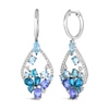 Thumbnail Image 1 of Le Vian Mare Azzurro Natural Multi-Gemstone Earrings 3/8 ct tw 14K Vanilla Gold