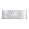 Thumbnail Image 3 of High-Polish Textured Wedding Band 14K White Gold 8.0mm