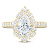 Thumbnail Image 3 of Pnina Tornai Lab-Grown Diamond Pear-Shaped Halo Engagement Ring 2-1/2 ct tw 14K Yellow Gold