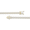 Thumbnail Image 3 of Men's Lab-Grown Diamond Tennis Bracelet 2-1/4 ct tw 14K Yellow Gold 8"