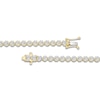 Thumbnail Image 3 of Men's Lab-Created Diamond Tennis Bracelet 2-1/3 ct tw 14K Yellow Gold 8.25&quot;