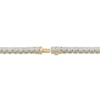Thumbnail Image 2 of Men's Diamond Composite Round Link Tennis Bracelet 1 ct tw 10K Yellow Gold 8"